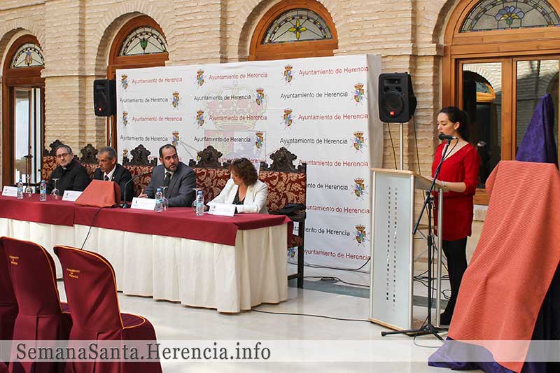 Presentación del cartel, libro y programa de la Semana Santa de Herencia 2014