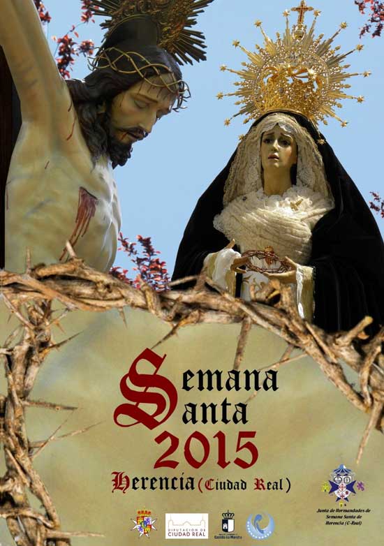 Cartel de la semana santa de Herencia 2015