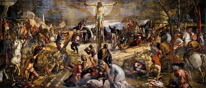 Crucifixión (Tintoretto, 1565)