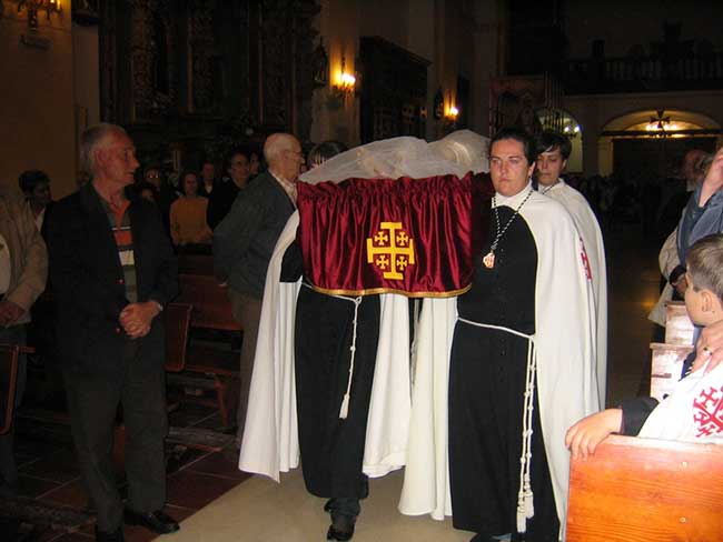 Traslado del Cristo Yacente de Herencia